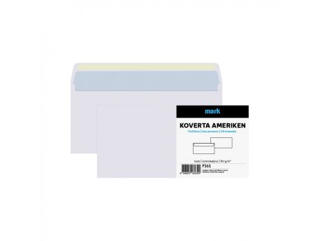 MARK Koverta ameriken BP 11x23cm 25 kom