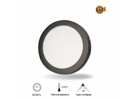 BBLINK LED panel N/Z KNC5-18W 6500K crni