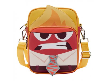 Loungefly Disney Pixar Inside Out Anger Cosplay Passport Bag