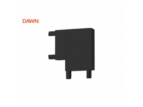 DAWN Magnetic slim konektor L crni (26-A-L)