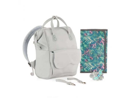KINDERKRAFT Ranac za mame TREASURE PACK GREY