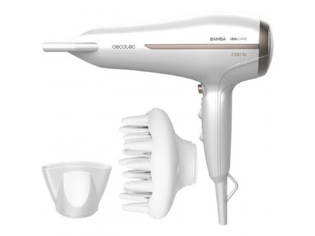 CECOTEC Fen Bamba Ioncare 5200 Aura beli 2300W