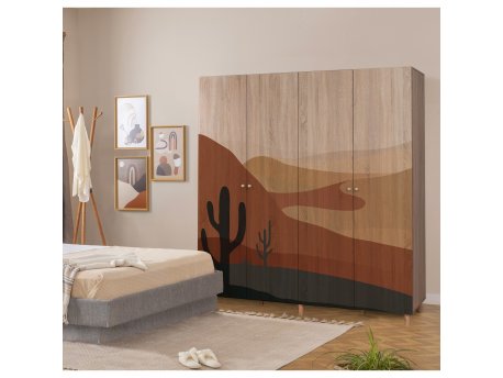 HANAH HOME Garderober Loni 4 905