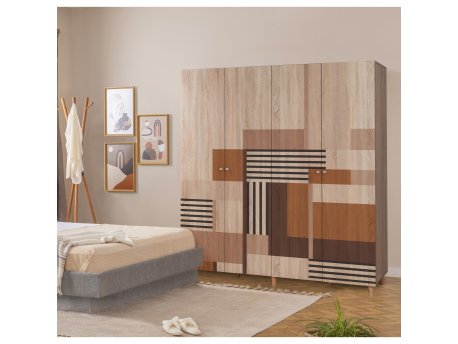 HANAH HOME Garderober Loni 4 908