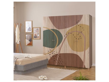 HANAH HOME Garderober Loni 4 911