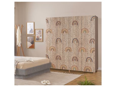HANAH HOME Garderober Loni 4 912