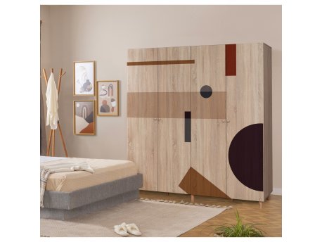 HANAH HOME Garderober Loni 4 969