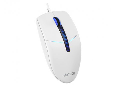 A4 TECH N-530 Optical USB beli miš