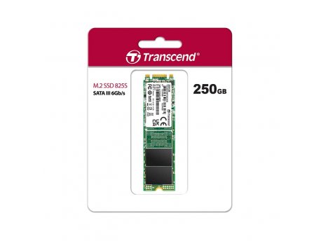 TRANSCEND 250GB, M.2 2280 SSD TS250GMTS825S