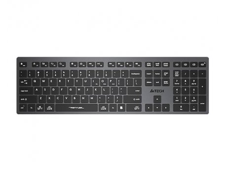 A4 TECH FBX50C FSTYLER Bluetooth & 2.4G Scissor Switch USB tastatura US siva