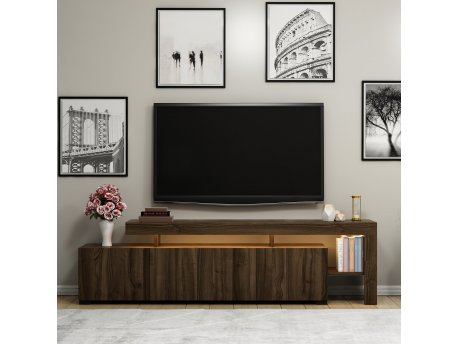 HANAH HOME TV polica Beliz Walnut