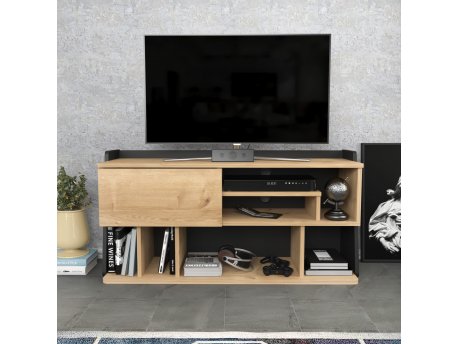 HANAH HOME TV polica Raca Sapphire Black