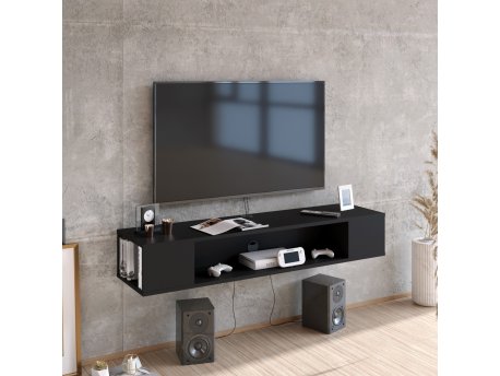 HANAH HOME TV polica Peti Black