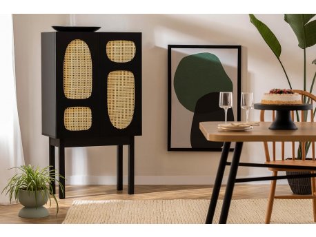 HANAH HOME Komoda Simona 135 Black
