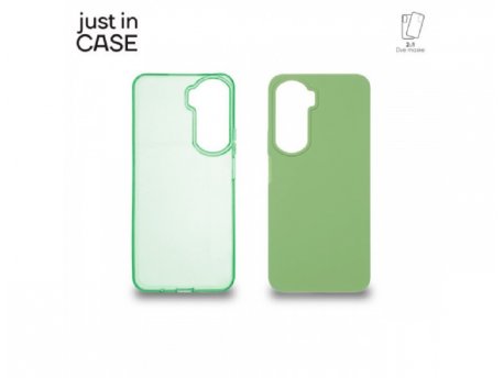 JUST IN CASE 2u1 Extra case MIX paket ZELENI za Honor 90 Lite