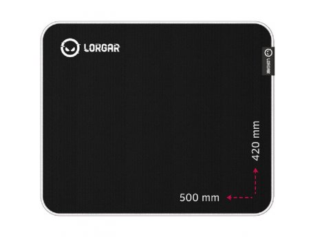 LORGAR Legacer 755 (LRG-CMP755) crna podloga za miša