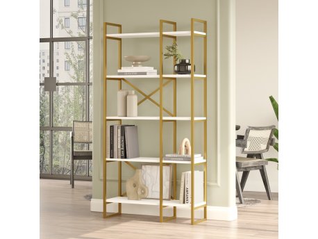 HANAH HOME Polica za knjige VG4 W