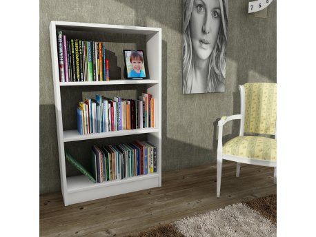 HANAH HOME Polica za knjige Cella - White