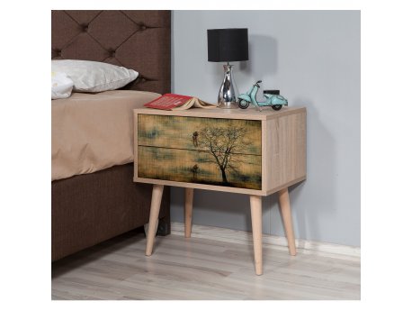 HANAH HOME Noćni stočić Two 729