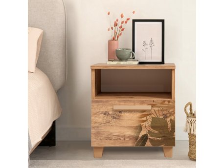 HANAH HOME Noćni stočić Leva Alfa Forest