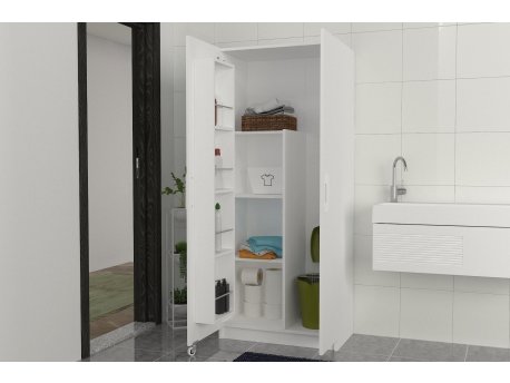 HANAH HOME Kupatilski ormarić Odeon White v2