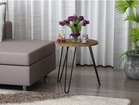 HANAH HOME Pomoćni stočić Beren Walnut