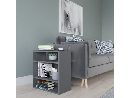 HANAH HOME Pomoćni stočić Harpet Anthracite
