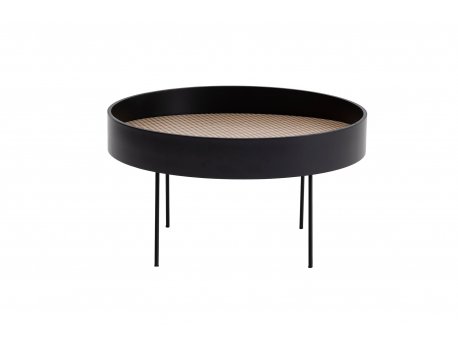 HANAH HOME Sto za dnevnu sobu Ilo Black