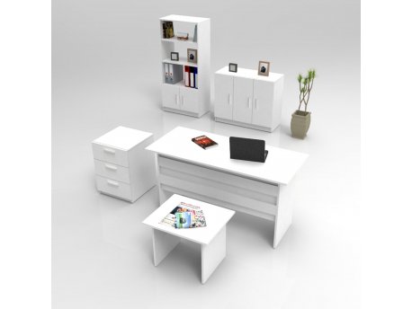 HANAH HOME Set kancelarijskog nameštaja VO14 W