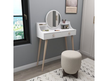 HANAH HOME Sto za šminkanje Roys White