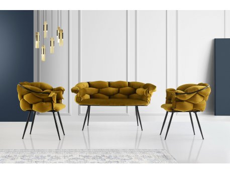 HANAH HOME Sofa set Balon 2138