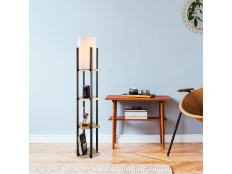 OPVIQ Podna lampa 7115 Black Gold