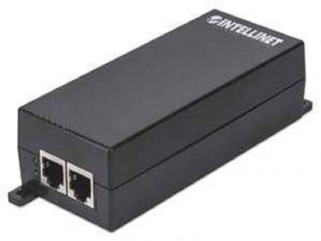 INTELLINET Gigabit High-Power PoE+ Injector, 1 x 30 W Port (561518)