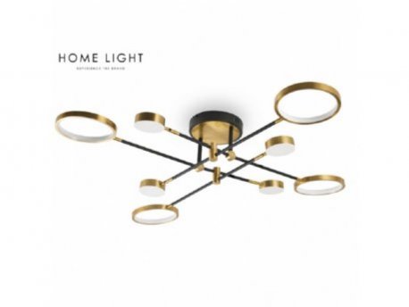VESTA 489 LUSTER 76W 3000K CRNA/MESING OUTLET