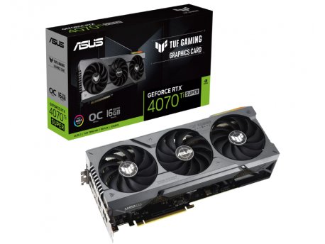 ASUS NVidia GeForce RTX 4070 Ti SUPER 16GB TUF-RTX4070TIS-O16G-GAMING