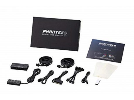 Phanteks PH-DRGB_SKT Digital-RGB Starter Kit sa kontrolerom i 2 LED trake