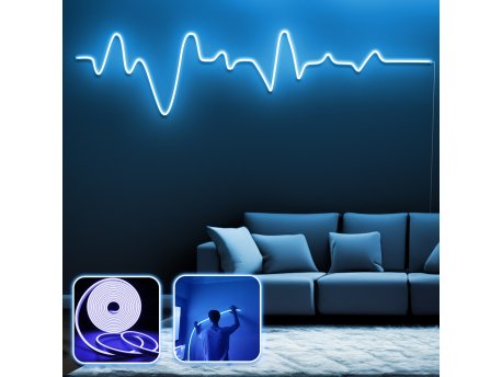 OPVIQ Zidna LED dekoracija Gamer Adrenaline XL Blue