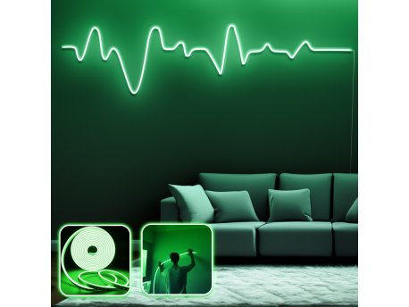 OPVIQ Zidna LED dekoracija Gamer Adrenaline XL Green