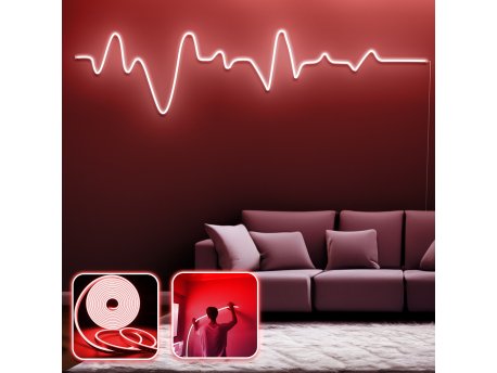OPVIQ Zidna LED dekoracija Gamer Adrenaline XL Red