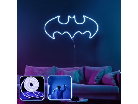 OPVIQ Zidna LED dekoracija Batman Night Large Blue