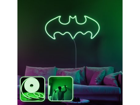 OPVIQ Zidna LED dekoracija Batman Night Large Green
