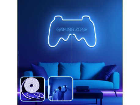 OPVIQ Zidna LED dekoracija Gamer Room Large Blue