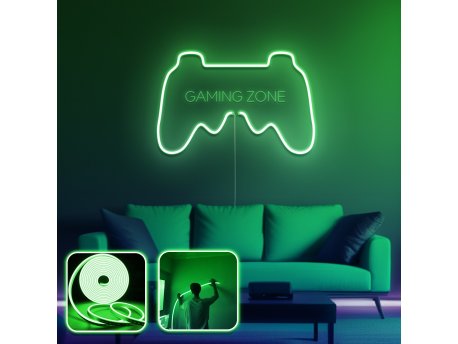 OPVIQ Zidna LED dekoracija Gamer Room Large Green