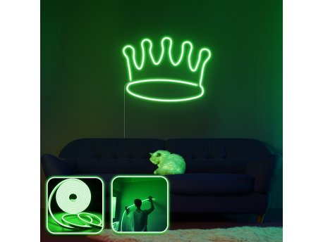 OPVIQ Zidna LED dekoracija King Large Green