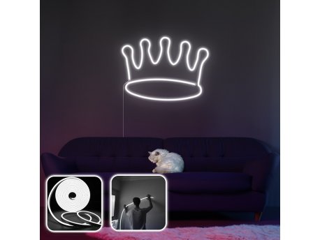 OPVIQ Zidna LED dekoracija King Large White