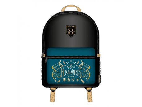 BLUE SKY Harry Potter Core Backpack - Black & Teal