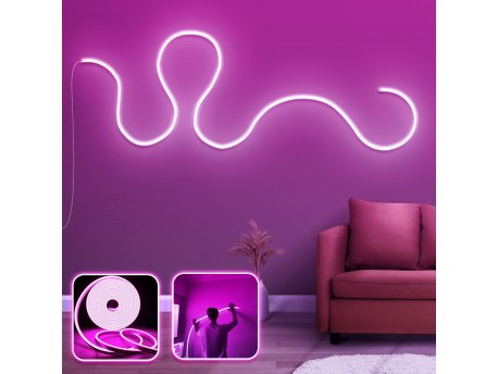OPVIQ Zidna LED dekoracija Modern Wall Large Pink