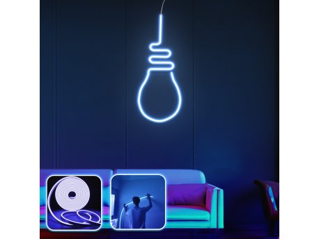 OPVIQ Zidna LED dekoracija Bulb Light Medium Blue