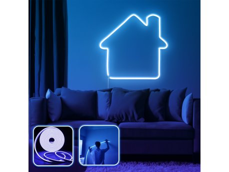 OPVIQ Zidna LED dekoracija Home Medium Blue