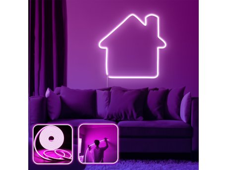 OPVIQ Zidna LED dekoracija Home Medium Pink